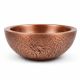 Antique Copper Bathroom Basin With Subtle Handcrafted Details